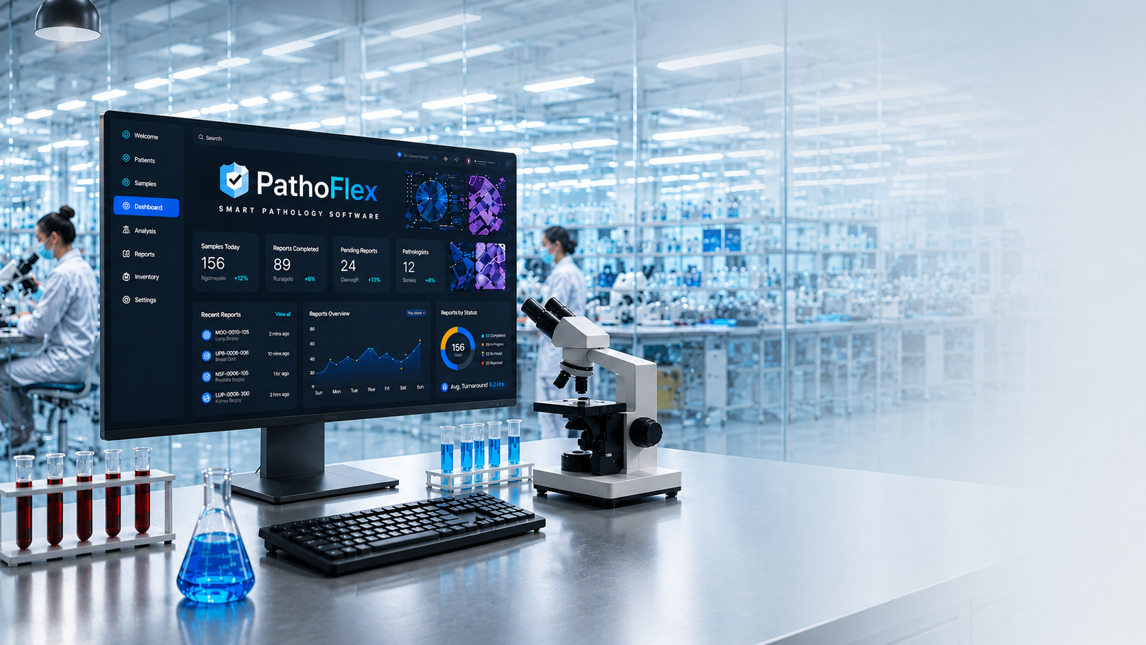 Path Lab Log Pathology Lab Management